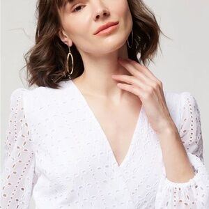 WHBM Long-Sleeve Maxi Dress